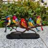 Decoration 1PC Home Decoration Flowers Birds Metal Living Room Dining Room Bedroom Hotel Office