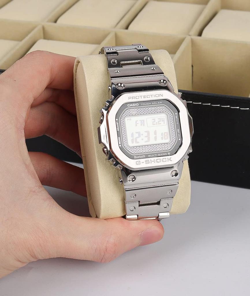 QuiExact Кейс для хранения часов с прозрачным окном для коллекции часов, часы и аксессуары, ПУ, Рождественский подарок, Окно, Коробка, Кейс, Хранение, Коробка, Хранение, Кожа,