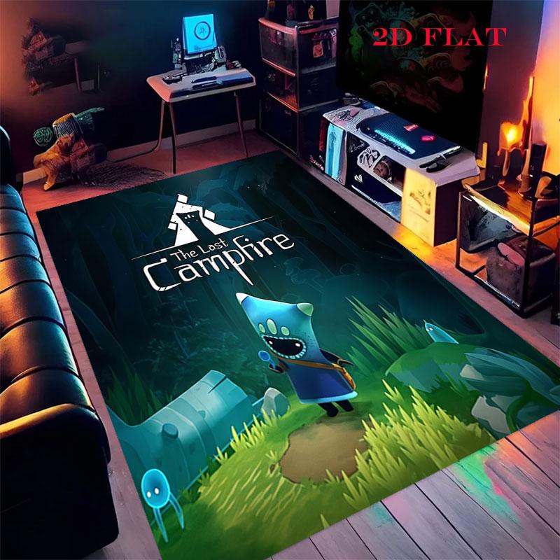 The Last Campfire Carpet Rug for Living Room Bedroom Home Sofa Decoration,Kids play Nonslip Floor Mat