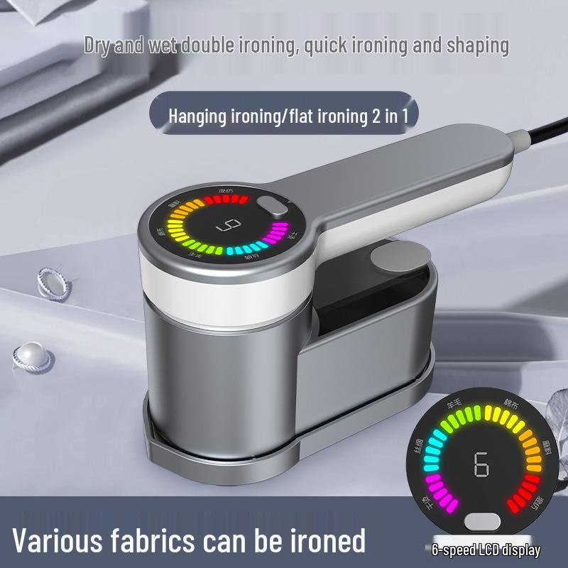 High-Power Portable Garment Steamer and Iron for Travel