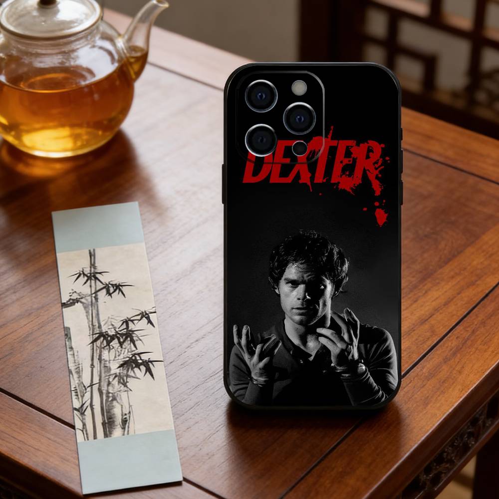 Dexter M-Morgan Phone Case Silicone Soft For IPhone 17 16 15 14 13 12 11 X XR Plus Pro Max Plus