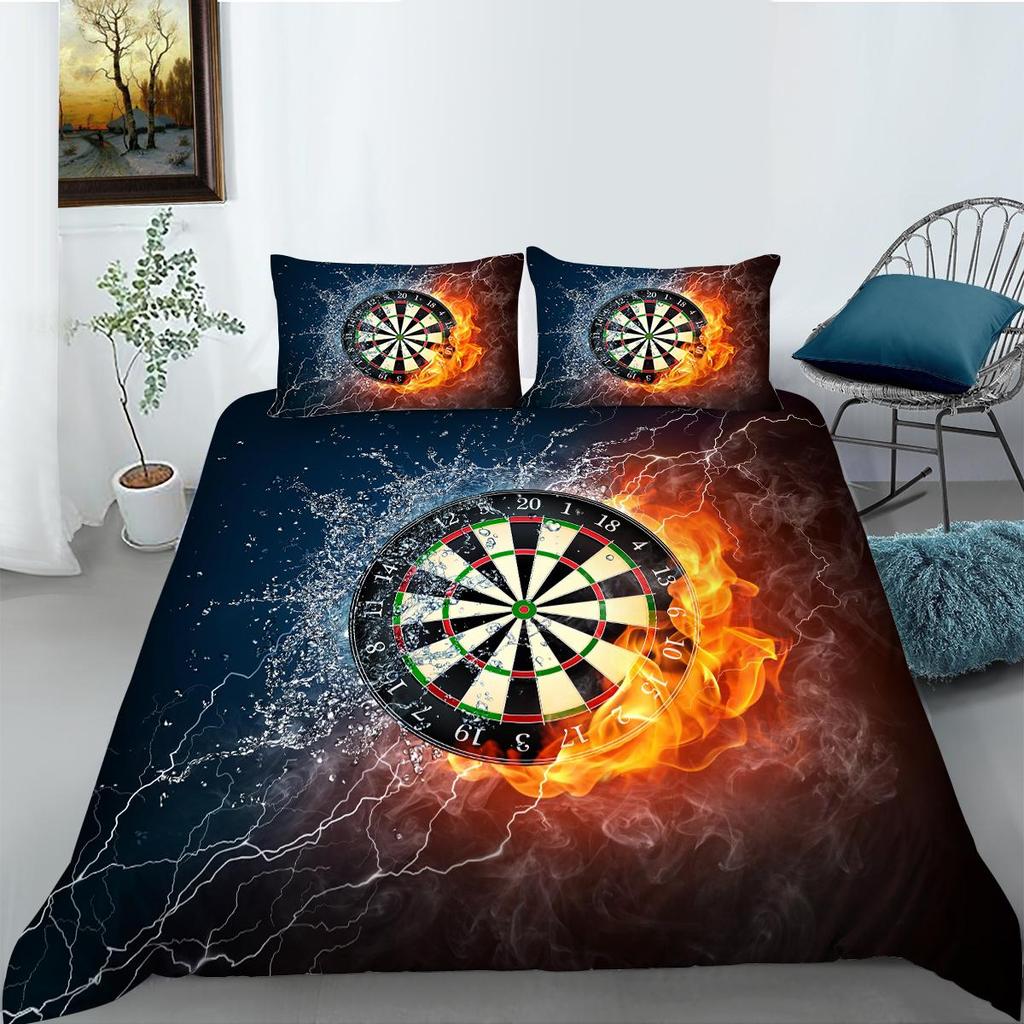 Комплект постельного белья на спортивную тематику, футбольные и другие спортивные серии, пуховые пододеяльники и наволочки с принтом, полноразмерное украшение для дома в Австралии, ЕС, США и Германии.