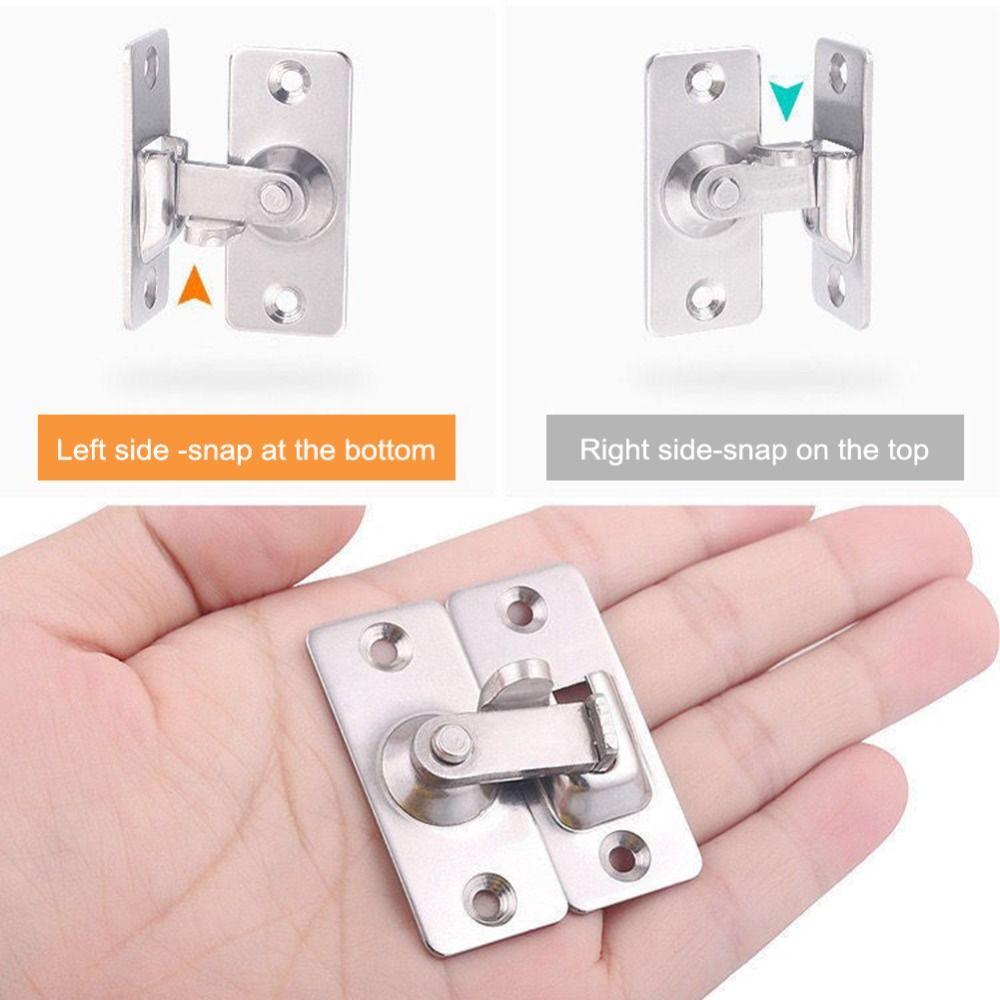 90 Degree Sliding Right Angle Door Buckles Door Hasp Door Latch Door Locks Bolt