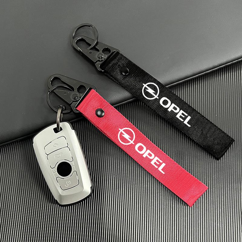 Car Keychain Pendant Key Ring Automobile Emblem Accessory For Opel Astra Insignia Corsa Zafira Meriva Mokka Vivaro Vectra Antara