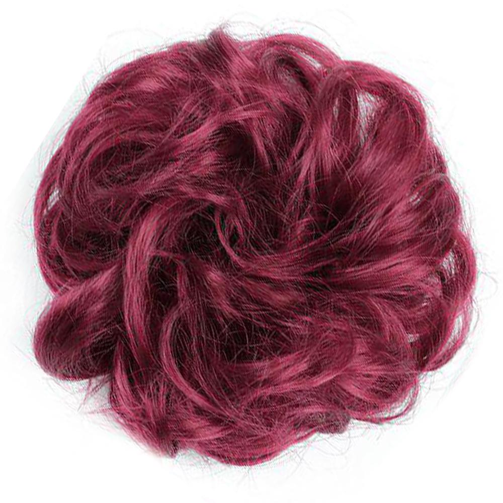 MISSQUEEM Для женщин беспорядочный пучок волос для наращивания волос волокна пончики для волос шиньон парик несколько цветов на выбор