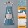 Women's Waterproof Stain-Resistant Fashion Apron for Home and Kitchen Cooking