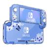 DLseego Switch Lite Прозрачный Switch Lite Съемный ПК Прозрачный Ультра Полный Легкий Милый Чехол с дизайном бабочки из прессованных цветов, Чехол, Чехол, Легкий,