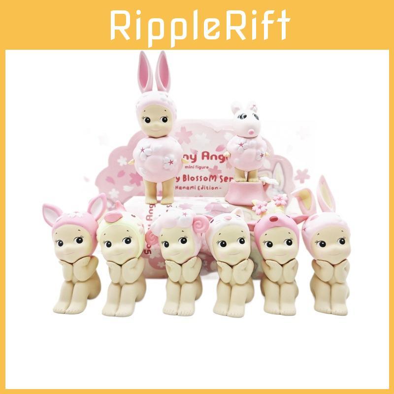 ПВХ Фигурка Sonny Angel Серия Ханами Сидящая Сакура Скрытая Коллекционная Игрушка Для Подарка И Демонстрации