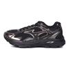 Mizuno Racer S Винтажные Зеркальные Сетчатые Замшевые Дышащие Кроссовки с Низким Верхом Унисекс кроссовки Черный Золотой D1GH223521