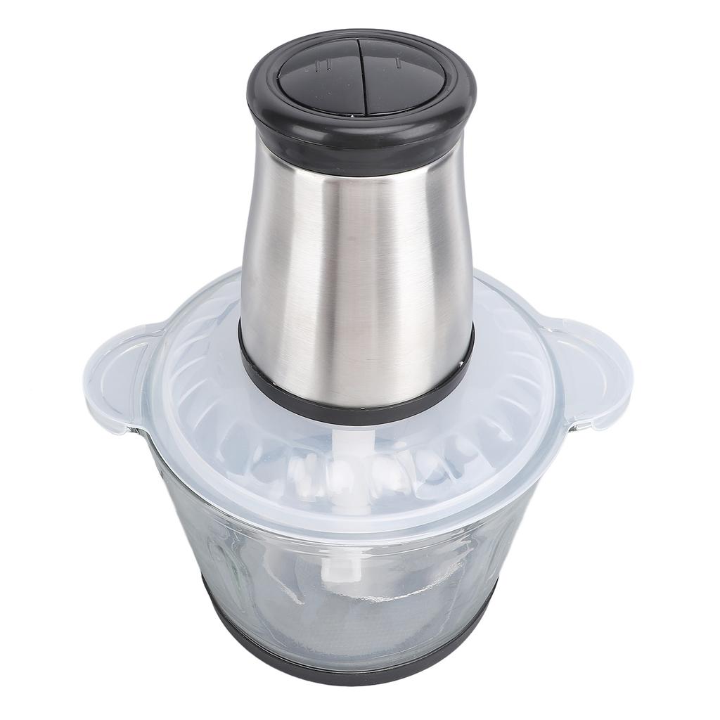 Electric Food Processor with 300W Motor 3L SUS Electric Food Chopper for Meat Vegetable Fruit Nut