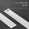Aluminum Alloy Protective Ruler Anti Slip Cut Resistant No Ink Bleed Perfect for Stencil Making Graphic Design