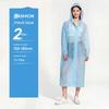 Raincoat for Adults 2026 New Model Women's Travel Lightweight Portable Rain Poncho for Heavy Rain Protection Thickened Disposable