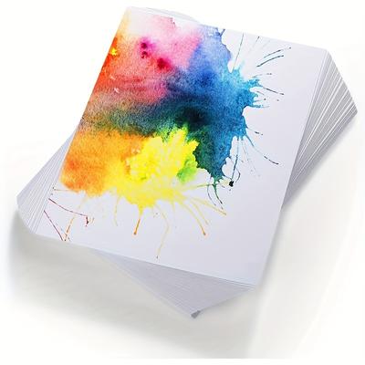 50 листов акварельной бумаги оптом 140 фунтов/300 GSM бумага для холодного прессования белая акварельная бумага для рисования подарочных карт на день Святого Валентина, товары для творчества