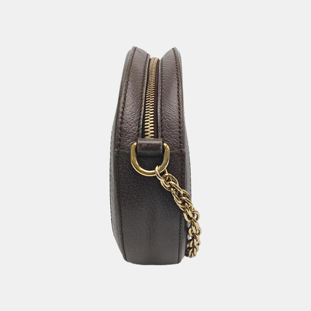 [Pre-Owned] Gucci Ophidia GG Mini Round Bag 'Beige' - Very Good #CNFHQ1