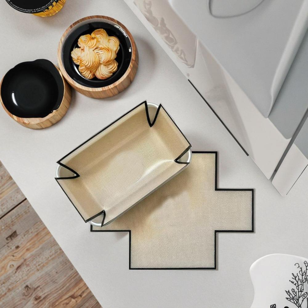 2 шт. Коврик для выпечки хлеба в форме креста, многоразовая форма для тостов, лист-подкладка, форма для тостов, коврик для выпечки, духовка