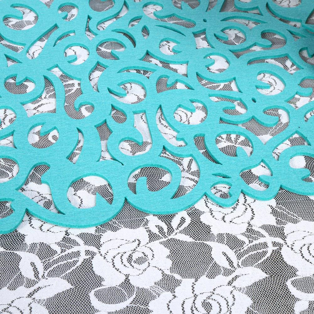 7 цветов, фетровая скатерть прямоугольной формы, скатерти для столовых приборов, настольные коврики, домашние украшения, новинка