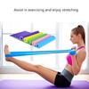 New Yoga Pilates Resistance Band - Long Elastic Stretch Band For Lower Body Strength Training Physical Therapy Home Gym Exercise