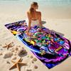 1Pc Dragon Ball Heroes Epic Battle Beach Towel Quick Dry Multiuse For Beach Pool Gym Yoga Home Travel Christmas Halloween Xmas Gift L1384