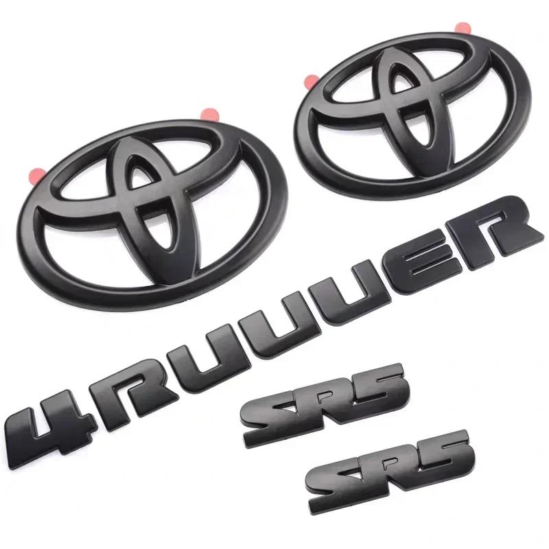 5 шт. ABS НАКЛАДКА эмблема логотипа автомобиля для Toyota 4runner TRD внедорожник передняя решетка багажник крыло наклейка модифицированные аксессуары
