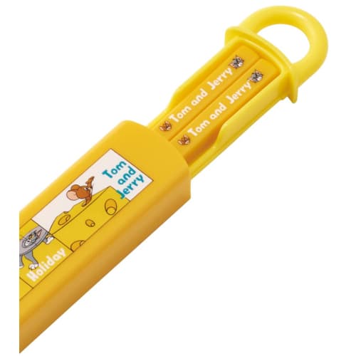 Skater Chopsticks Chopstick Box Set Tom & Jerry Happy 16.5cm Children's Antibacterial Made In Japan ABS2AMAG-A
