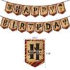 Harry Potter Magical Wizard Party Supplies Include Banner Cake Toppers Balloons