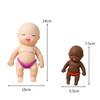 Забавная кукла Сквиши Игрушки Симуляция Младенца Сжимаемая Игрушка-Антистресс Медленное Восстановление Сенсорная Снятие Стресса Защипывание Разыгрыш Новинка Игрушка Идея для Подарка