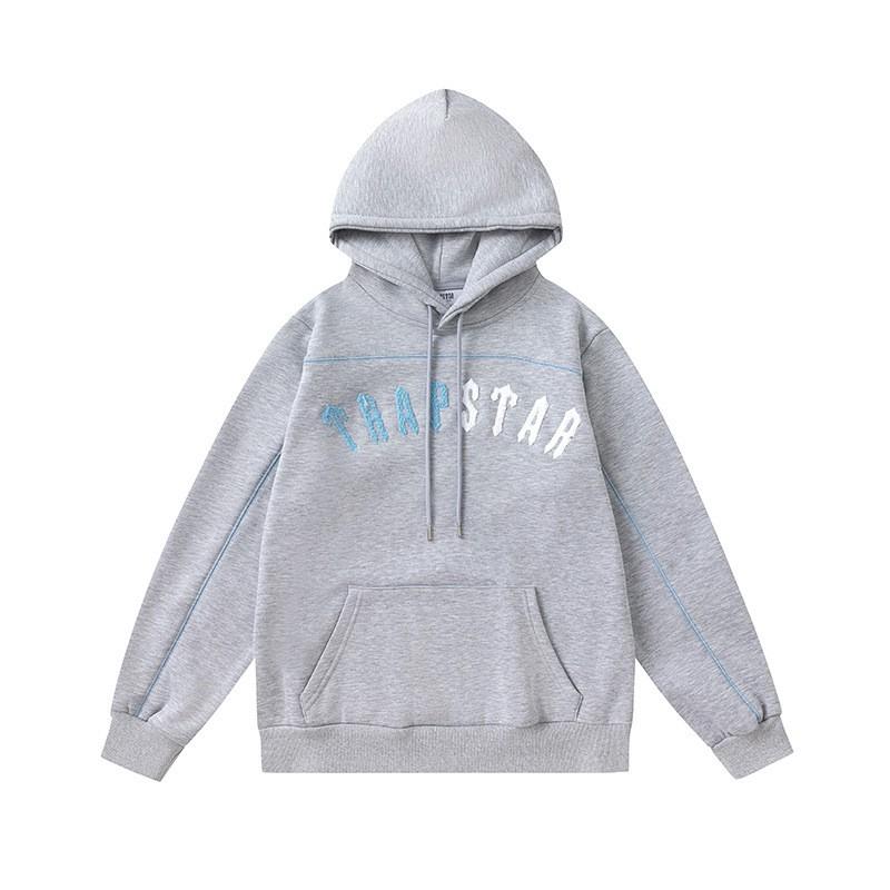 Unisex Streetwear Hooded Sweatshirt Jogger Set Cotton Fleece Lined Winter Outfit Teens