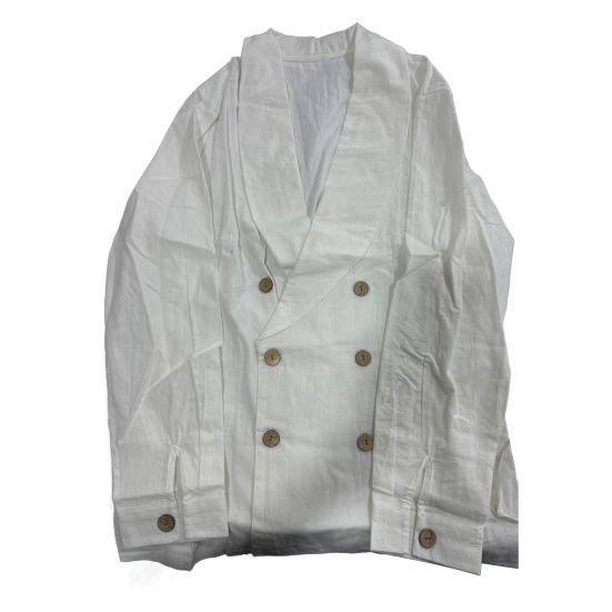 Мужская рубашка на лето и весну с V-образным вырезом, двубортная, однотонная, облегающая, из хлопковой смеси, с лацканами, для офиса и бизнеса, повседневная одежда