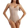 Full Body Shaper Shapewear Sculpting Sleeveless Tummy Control Bodysuit for Women Slim Waist Trainer with Hooks Plus Size