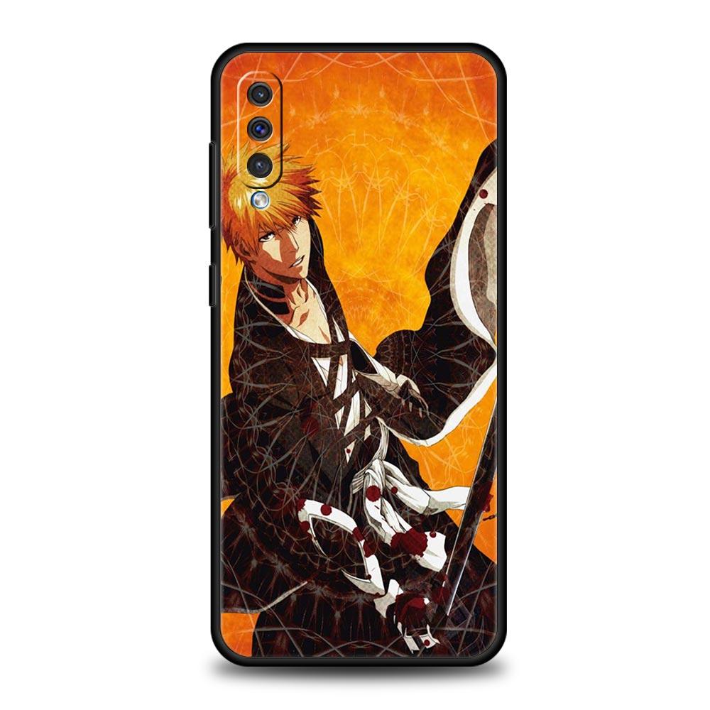 Чехол для телефона Bleach Kurosaki Ichigo для Samsung Galaxy A52s 5G A12 A70 A50 A40 A20s A30 A10s A20e A10 A22 A72 A32 4G A02s