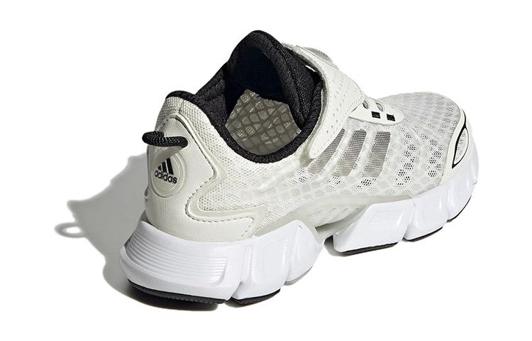 adidas Износостойкие дышащие низкие детские кроссовки для бега Серый Белый Детские GZ4026