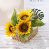 Artificial Flower Sunflowers Lifelike Realistic Low-maintenance Non-fading Easy-care Artificial Flowers