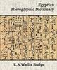 The Egyptian Hieroglyphic Dictionary Book