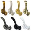 Coat Hook Corrosion-Resistant Wall Hooks Space Saving Upper And Lower Hooks for Bathroom Kitchen