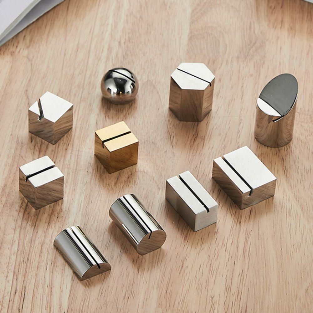 Funny Menu Memo Holder Solid Number Sign Holder Label Holder  Wedding Anniversary