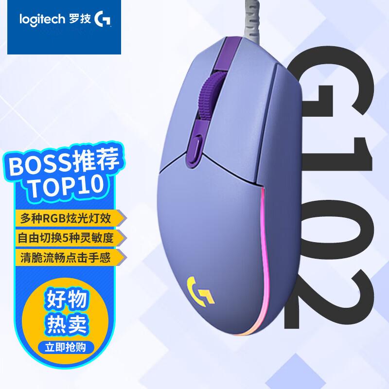Проводная игровая мышь Logitech G102