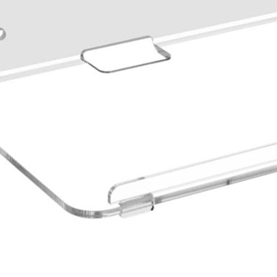 2 шт. Акриловые плавающие настенные полки Прозрачные настенные полки Клеевая или винтовая установка Полки для демонстрации для динамика, горшка с растением, фигурок