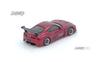 Inno Models Scale Toyota Supra TOP SECRET Red Finished Product 1/64 (A80) A80TS-RED