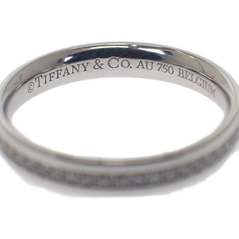 TIFFANY&Co.  #9(JP Size) Ring K18 White Gold Women