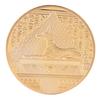 Egypt Gold Plated 40Mm Pyramid Commemorative Coin Tourism Gift Collection