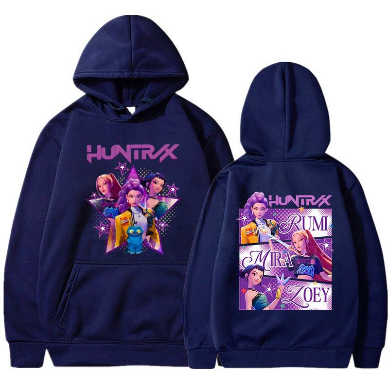 Женские толстовки и свитшоты Европейско-американская мода Группа охотников на ведьм с принтом Повседневный свитшот с капюшоном Осень Зима Свитшот с длинным рукавом