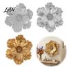 Home Wall Embellishments 3D Resin Flower Decoration, Modern Floral Art Sculpture, Decor Hanging Ornament for Living Room, Home, Office