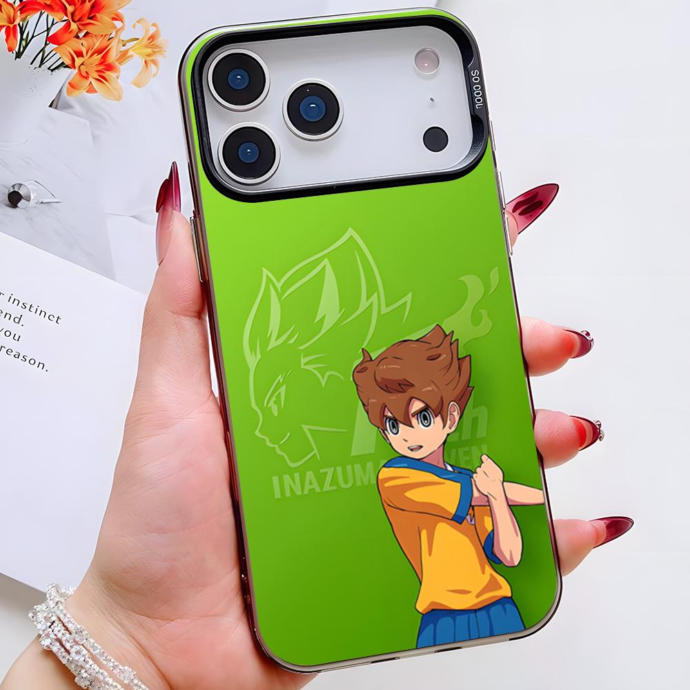 Inazuma Eleven Series Phone Case For IPhone 17 Pro Max 16 Pro Max 15 14 13 11 12 Mini Xs X Xr 7 8 Plus Se Color Silver Cover