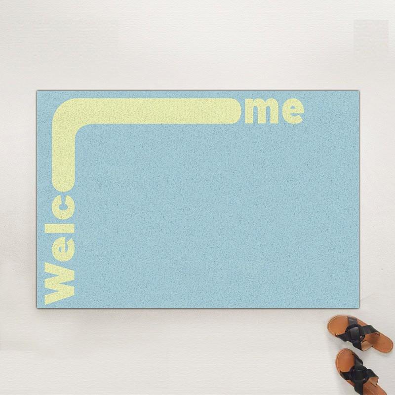 Ins Style Door Mat Entrance Shoe Durable Non-Slip Dirt-resistant Entryway Rug