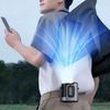 Belt Fan Hanging Neck Fans Clip On Waist Portable Wearable Rechargeable for Camping