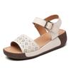 Women's Platform Summer Sandals Casual Walking Light Fashion Comfortable Wedge Heel Outdoor Beach Sandals Mother Shoes