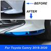 Автомобильный бампер из нержавеющей стали, передний уголок для губ для Toyota Camry Sports V6 XSE SE 2018-2020, аксессуары для модификации экстерьера