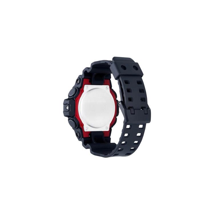 Casio Мужские часы Серия 53,4 мм с двойным жидкокристаллическим/аналоговым дисплеем Черные GA-700-1APRU GA-700-1APRU