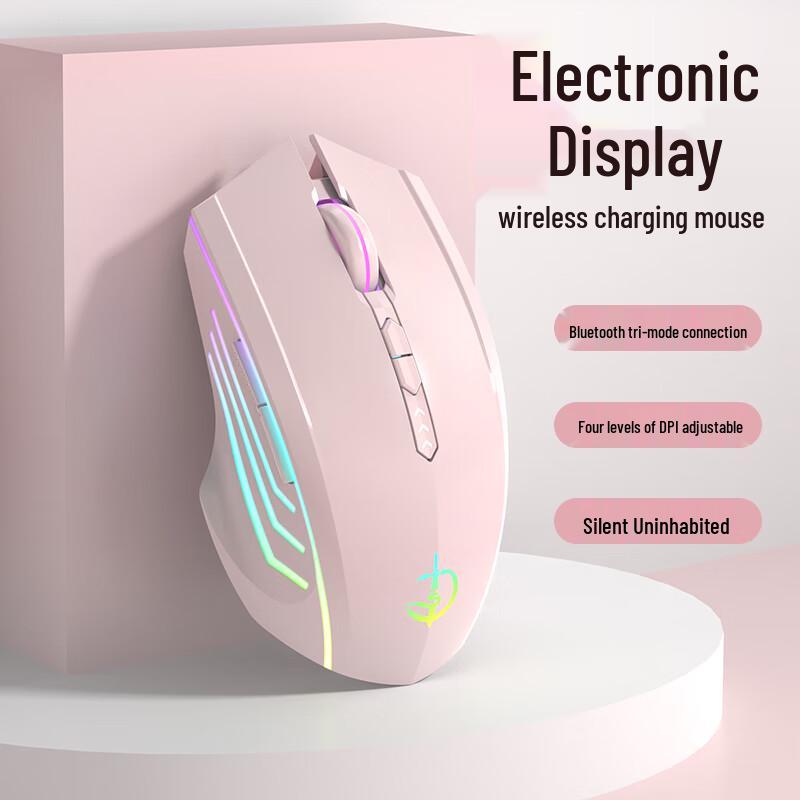 Youshi Advanced Silent Wireless RGB Rechargeable Mouse