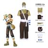 Usopp One Piece Cosplay Costume Anime Halloween Party Outfit Adult Men Role Play Set